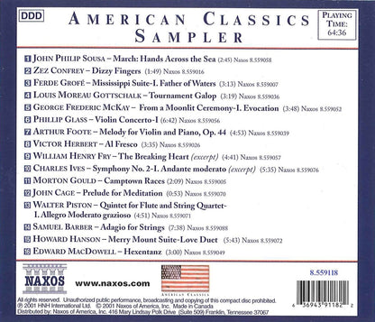 AMERICAN CLASSICS SAMPLER