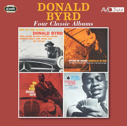 DONALD BYRD - Four Classic Albums (Off To The Races / Byrd In Hand / The Cat Walk / Royal Flush) (2CD)