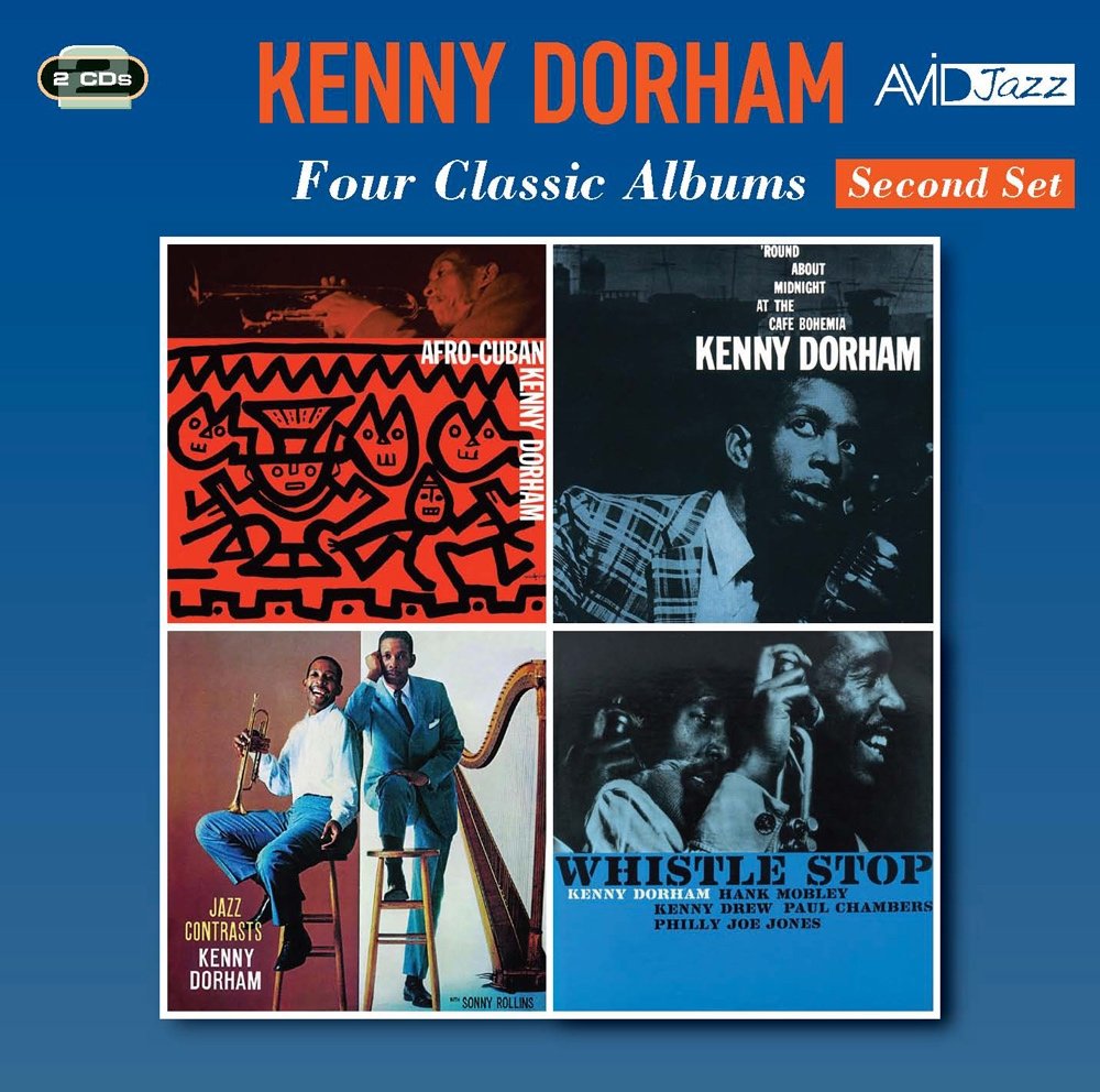 KENNY DORHAM - Four Classic Albums (Afro-Cuban / 'Round About Midnight At The Cafe Bohemia / Jazz Contrasts / Whistle Stop)