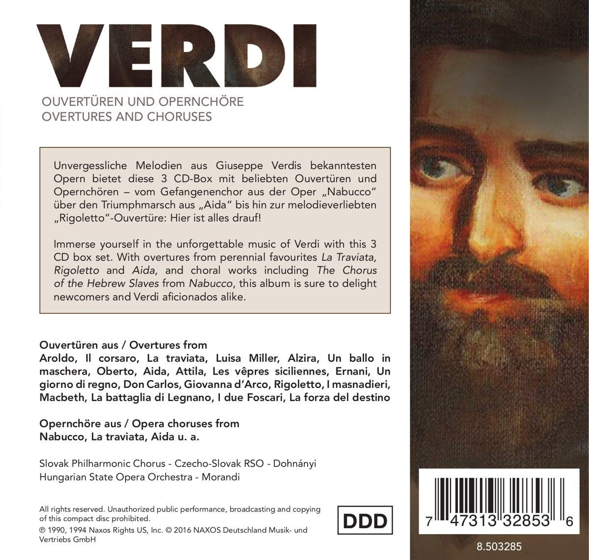 VERDI: OVERTURES & CHORUSES (5 CDS)