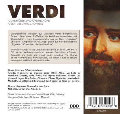VERDI: OVERTURES & CHORUSES (5 CDS)