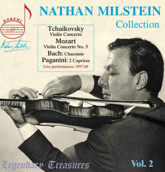 NATHAN MILSTEIN COLLECTION, Vol. 2 - Tchaikovsky, Mozart, Bach, Paganini