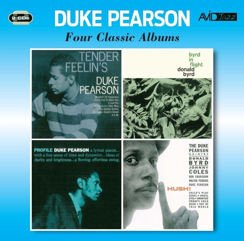 DUKE PEARSON - Four Classic Albums (Tender Feelin's / Byrd In Flight / Profile / Hush) (2 CDs)