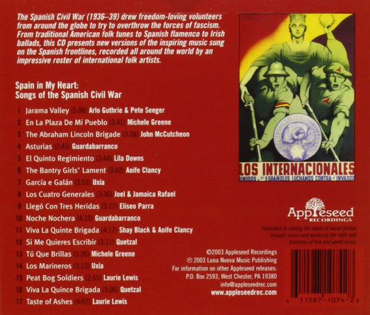 SPAIN IN MY HEART: Songs Of The Spanish Civil War