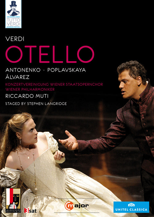 VERDI: OTELLO - Riccardo Muti, Salzburg Festival, 2008 (DVD)