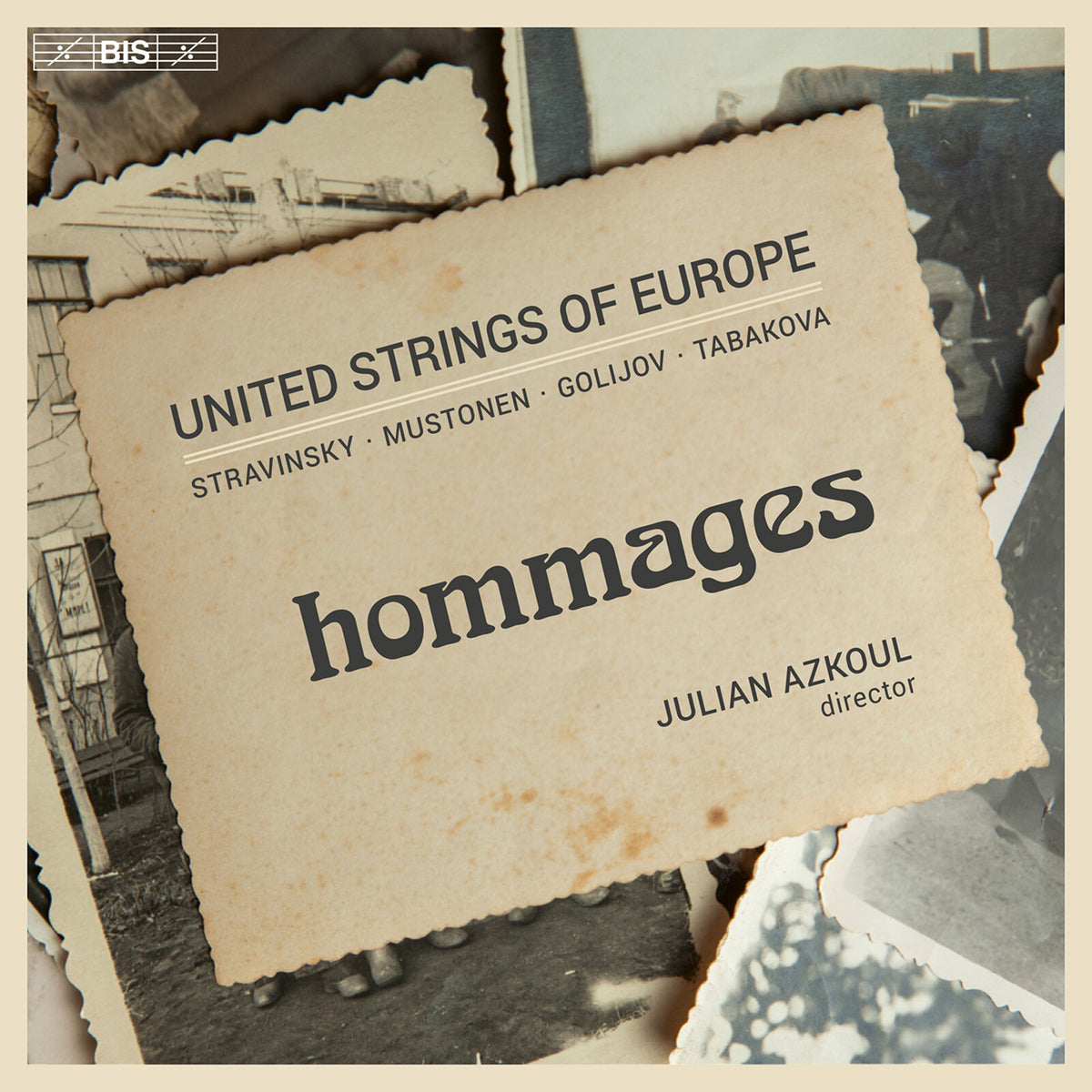 Hommages (Igor Stravinsky; Olli Mustonen; Osvaldo Golijov; Dobrinka Tabakova) - Julian Azkoul, United Strings of Europe