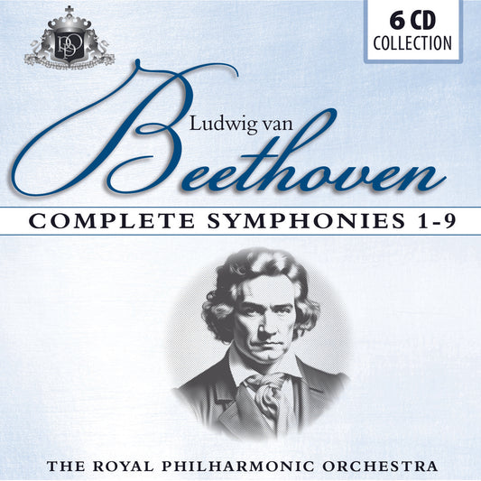 BEETHOVEN: COMPLETE SYMPHONIES - ROYAL PHILHARMONIC ORCHESTRA (6 CDS)