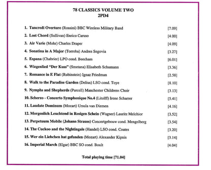 78 CLASSICS, VOL. 2
