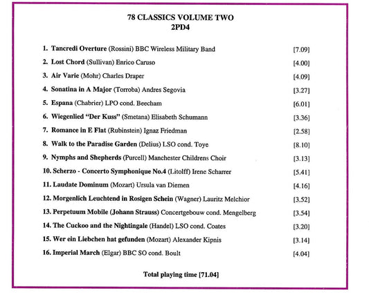 78 CLASSICS, VOL. 2