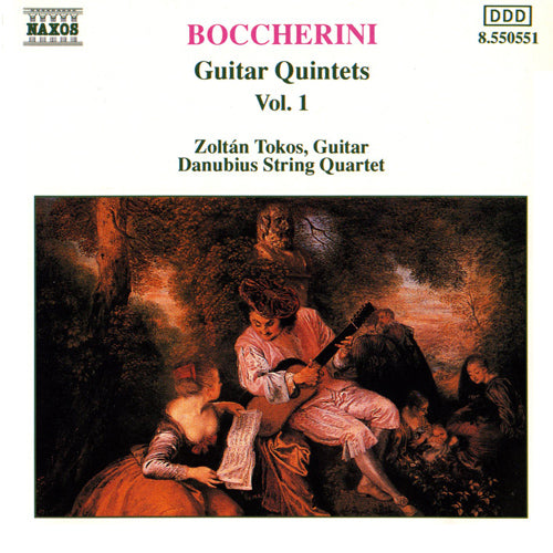 BOCCHERINI: Guitar Quintets, Vol.  1 - Danubius Quartet