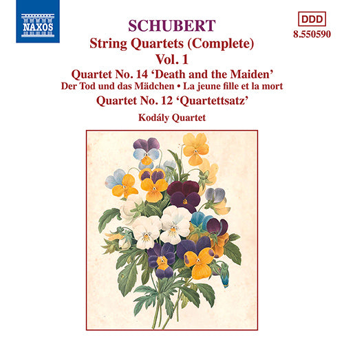 SCHUBERT: String Quartets (Complete), Vol. 1 - Kodály Quartet