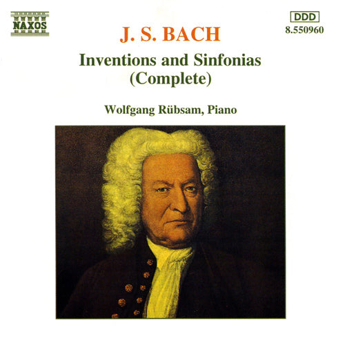 BACH, J.S.: Inventions and Sinfonias, BWV 772-801 - Wolfgang Rubsam