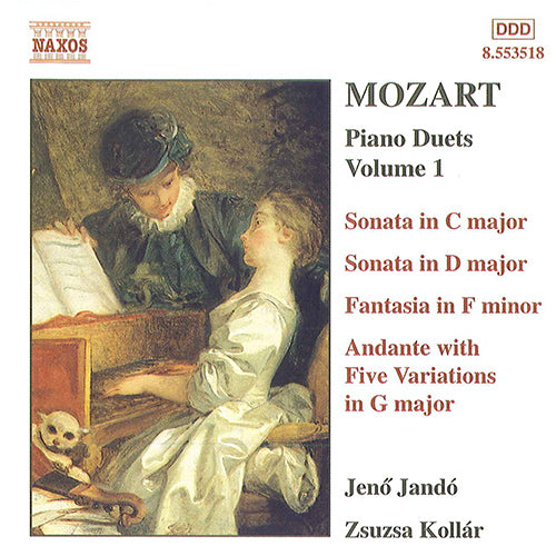 Mozart: Piano Duets, Vol.  1 - Jandó, Jenő; Kollár, Zsuzsa