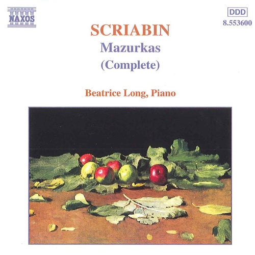 SCRIABIN: Mazurkas (Complete) - Beatrice Long