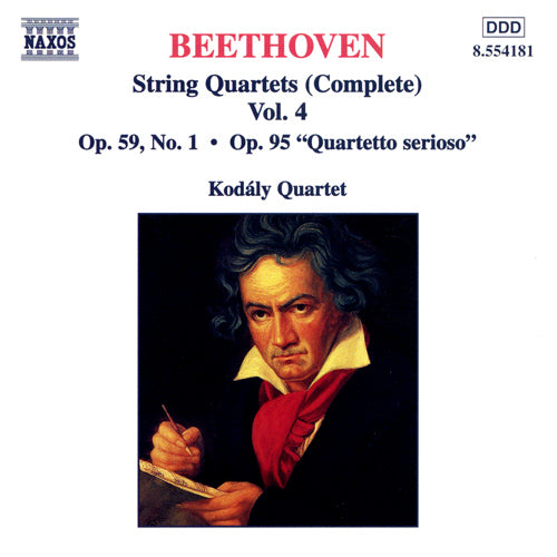 Beethoven: String Quartets, Op. 59, No. 1, 'Rasumovsky' and 'Serioso' - Kodály Quartet