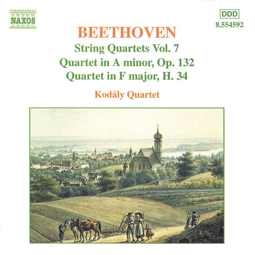 Beethoven: String Quartets, Op. 132 and Hess 34 - Kodály Quartet