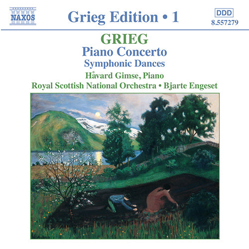 Grieg: Orchestral Music, Vol. 1 - Piano Concerto, Op. 16 / Symphonic Dances / In Autumn - Royal Scottish National Orchestra, Engeset