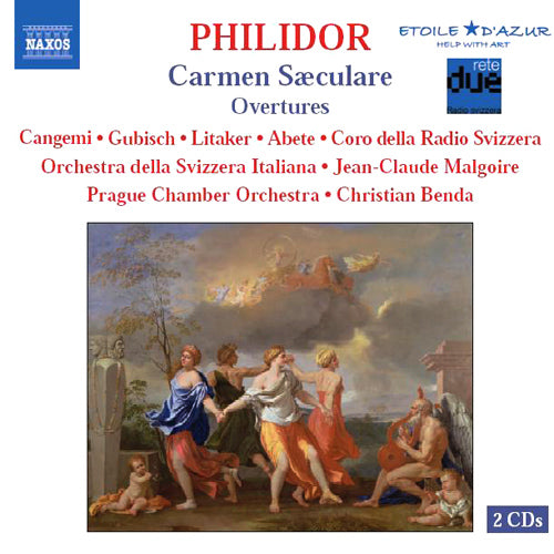 PHILIDOR: Carmen saeculare / Overtures - Prague Chamber Orchestra; Radio Svizzera Italiana Orchestra