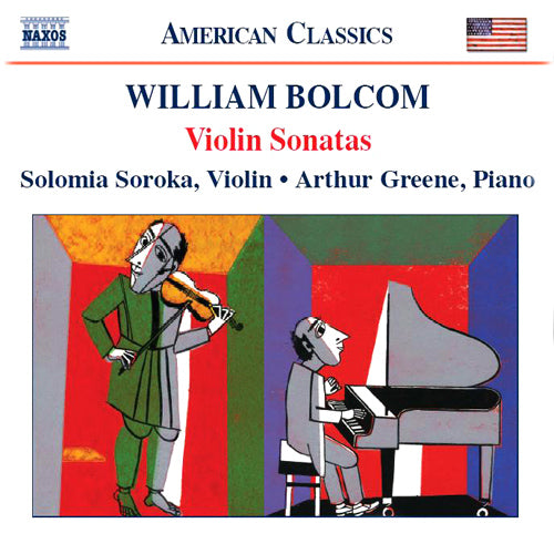 BOLCOM: Violin Sonatas Nos. 1-4 - Greene, Arthur; Soroka, Solomia