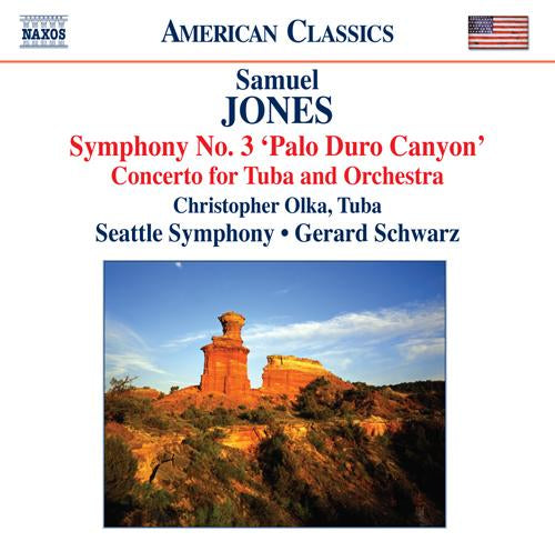 Jones: Symphony No. 3, "Palo Duro Canyon"; Tuba Concert - Olka, Seattle Symphony, Schwarz