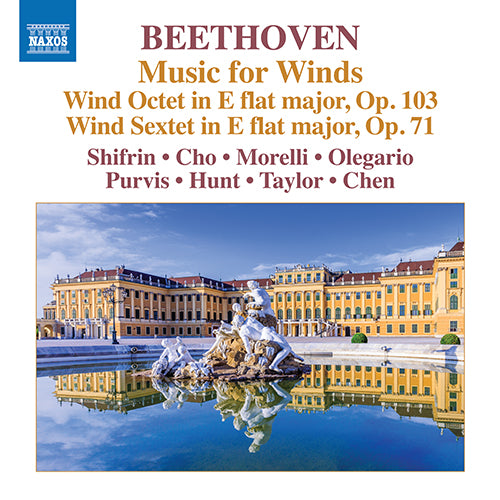 Beethoven: Music for Winds - Music for Winds - Octet, Op. 103 / Sextet, Op. 71 - Shifrin, Paul Wonjin Cho, Morelli, Olegario, Purvis, L. Hunt