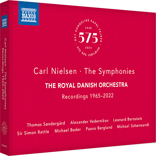 Nielsen: Symphonies Nos. 1-6 - Royal Danish Orchestra, Søndergård, Vedernikov, Bernstein, Rattle, Boder, Berglund (4 CDs)