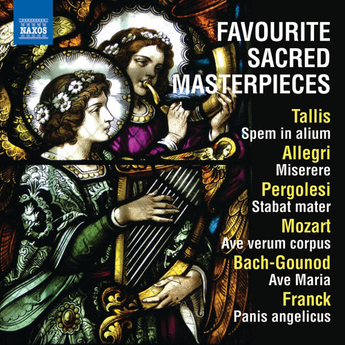 Favourite Sacred Masterpieces (TALLIS, T. / ALLEGRI, G. / PERGOLESI, G.B. / MOZART, W.A.) - Summerly, Halasz, Wildner, Kovacs