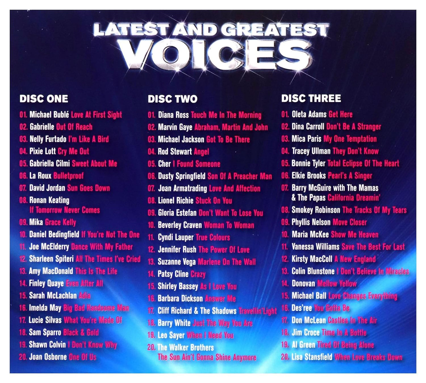 Latest And Greatest: Voices (3 CDs)