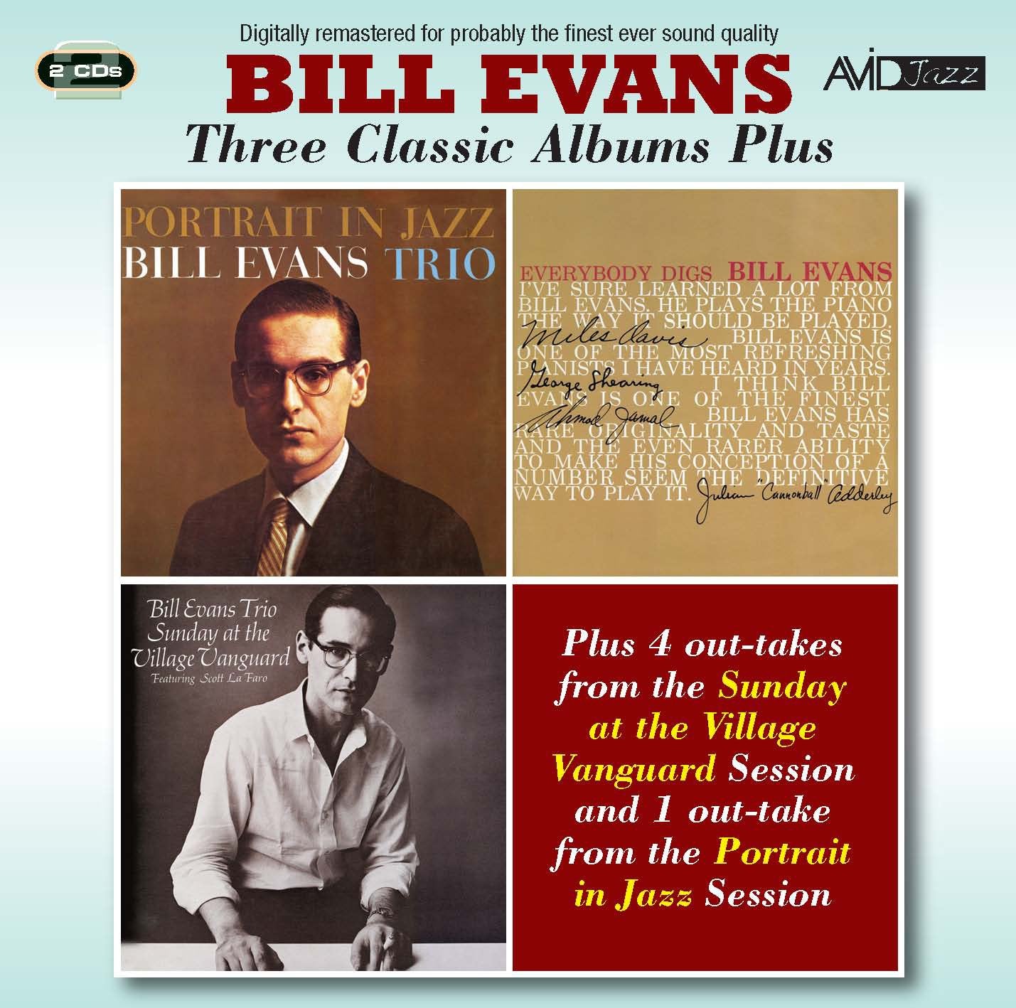 BILL EVANS - Three Classic Albums (2 CDS)