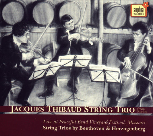 Beethoven, Schubert & Herzogenberg: String Trios - Jacques Thibaud String Trio