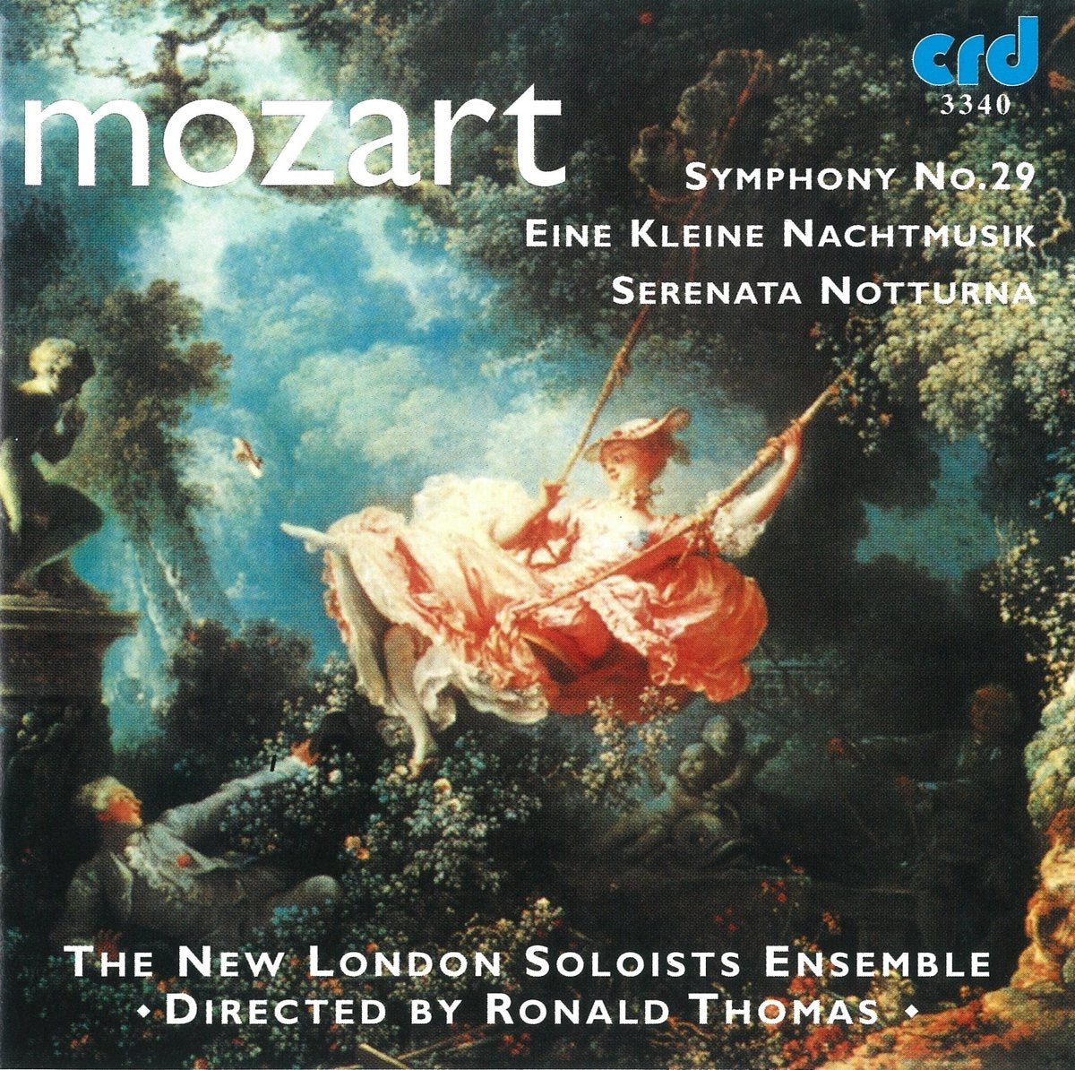 Mozart: Symphony No. 29; Serenata Notturna; Eine Kleine Nachtmusik: NEW LONDON SOLOISTS / RONALD THOMAS
