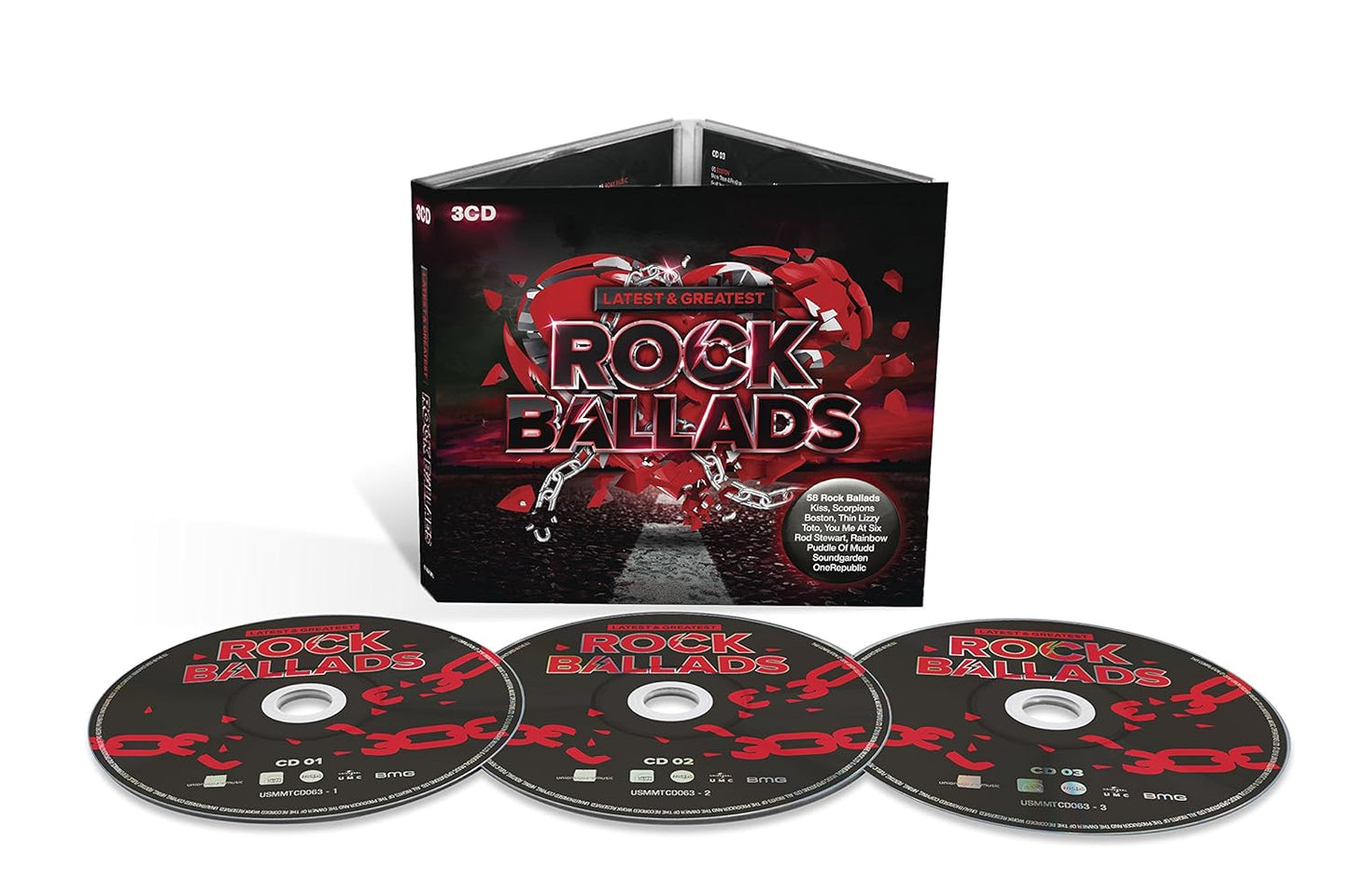 Latest & Greatest: Rock Ballads (3 CDs)