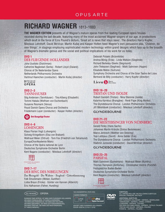 The Wagner Edition (25 DVDs)