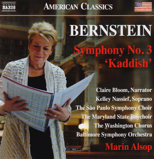 Bernstein: Symphony No. 3 "Kaddish", Missa Brevis, The Lark - Marin Alsop, Baltimore Symphony, Sao Paulo Symphonic Choir