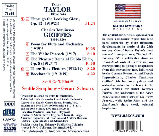 Taylor: Through the Looking Glass; Griffes: Orchestral Works - Seattle Symphony Orchestra