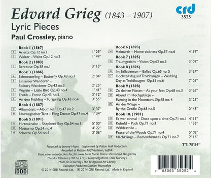 Grieg: Lyric Pieces Book 1 -10 - PAUL CROSSLEY