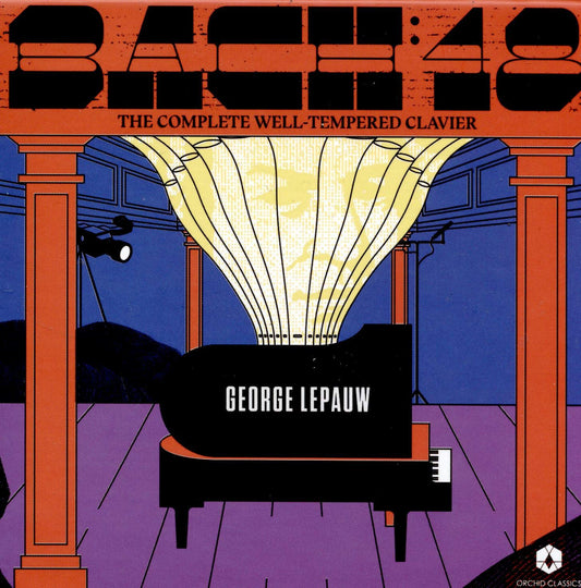 Bach 48: The Complete Well-Tempered Clavier - George Lepauw (5 CDs)