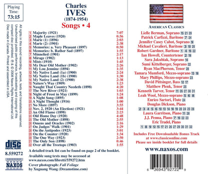 IVES: Songs, Vol. 4