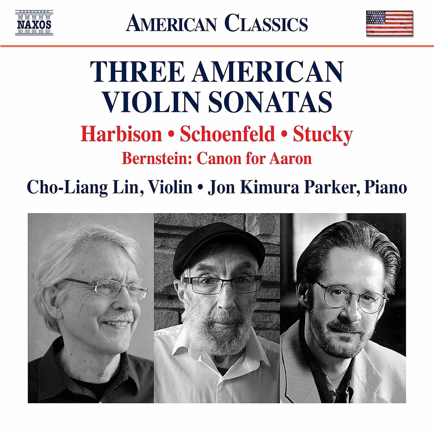 Harbison, Schoenfeld, Stucky, Bernstein: Three American Violin Sonatas - Cho Liang-Lin; Jon Kimura Parker