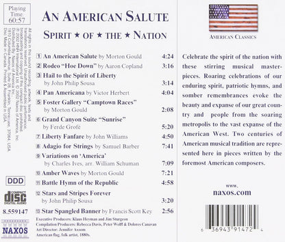 AN AMERICAN SALUTE - SPIRIT OF THE NATION