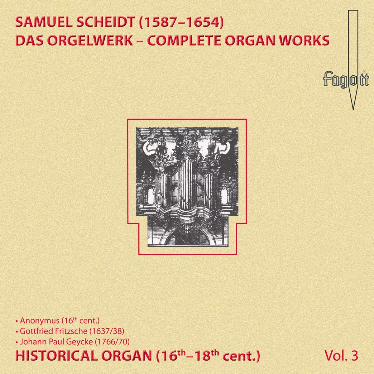 Scheidt: Complete Organ Works, Vol. 3 - Martin Böcker