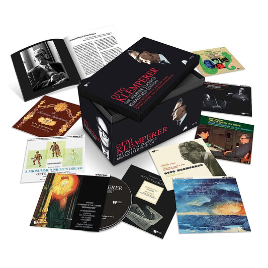 OTTO KLEMPERER: Warner Classics Remastered Edition - Vol. 1 (95 CDs - Orchestral Works)