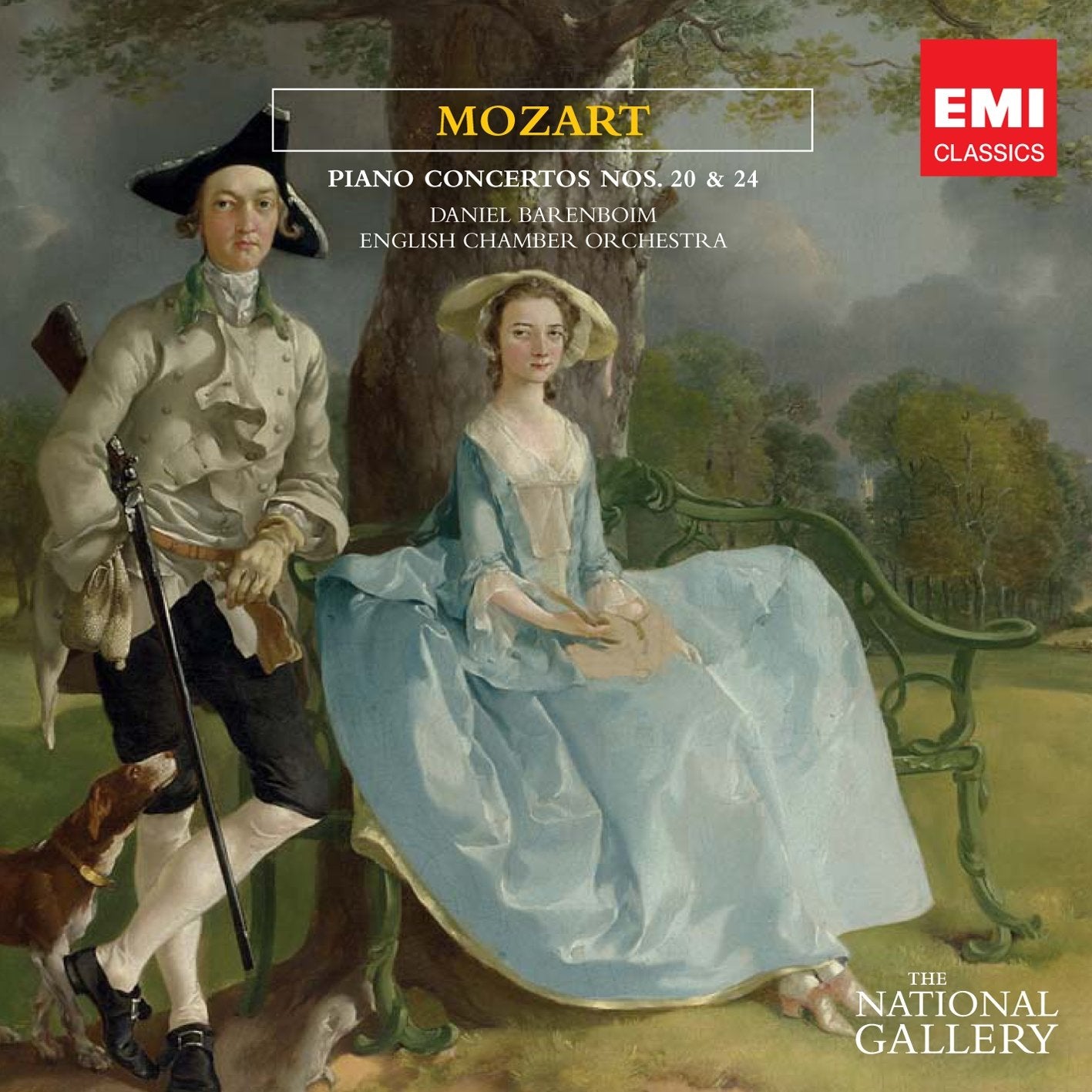 MOZART: Piano Concertos Nos 20 & 24 - DANIEL BARENBOIM, ENGLISH CHAMBER ORCHESTRA -