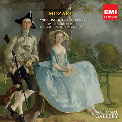 MOZART: Piano Concertos Nos 20 & 24 - DANIEL BARENBOIM, ENGLISH CHAMBER ORCHESTRA -