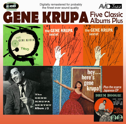 GENE KRUPA - Five Classic Albums Plus (2 CDS)