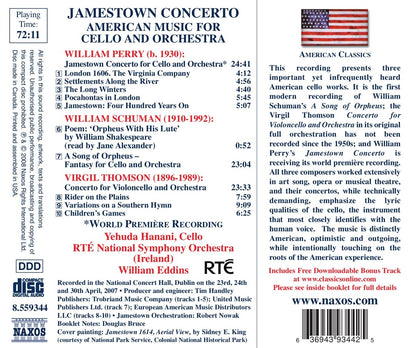 American Music for Cello and Orchestra (Perry, Schuman, W, Thomson) - RTE National Symphony Orchestra