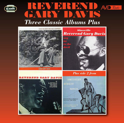 REVEREND GARY DAVIS - Three Classic Albums (Pure Religion And Bad Company / Say No To The Devil / A Little More Faith) (2CD)