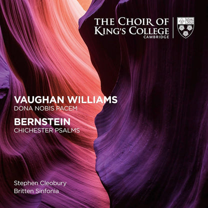 Bernstein: Chichester Psalms / Vaughan Williams: Dona Nobis Pacem - BRITTEN SINFONIA / STEPHEN CLEOBURY (HYBRID SACD)