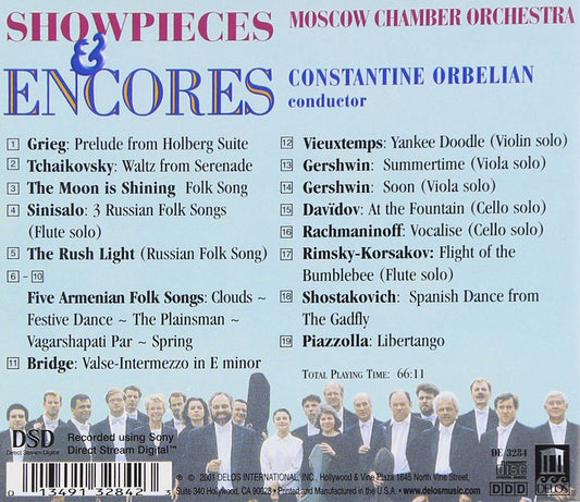 Showpieces & Encores - Moscow Chamber Orchestra