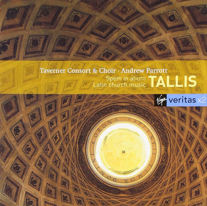 TALLIS: Spem In Alium / Latin Church Music - TAVERNER CONSORT / ANDREW PARROTT (2 CDs)